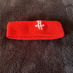 Vintage Houston rockets NBA basketball red head band